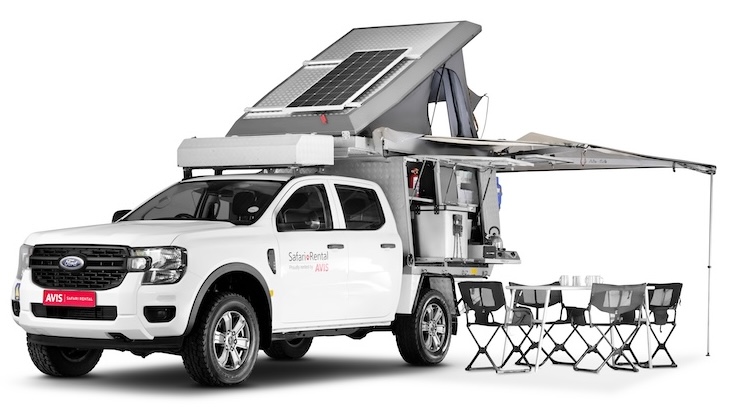 Ford Ranger Double Cab 4x4 Luxury Safari Camper
