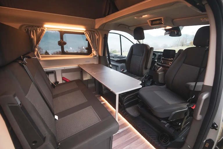 inside