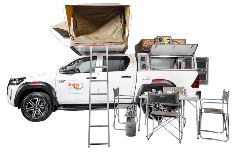 Toyota Hilux 4X4 2.4L Diesel Auto - Budget Soft Shell 4 Sleeper