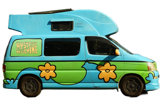 Mystery Machine 2-Seater Hightop