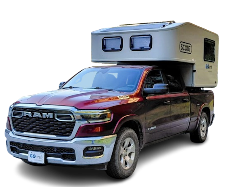 4x4 Truck Camper Scout Adventure Gold