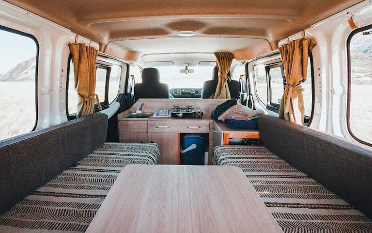 inside