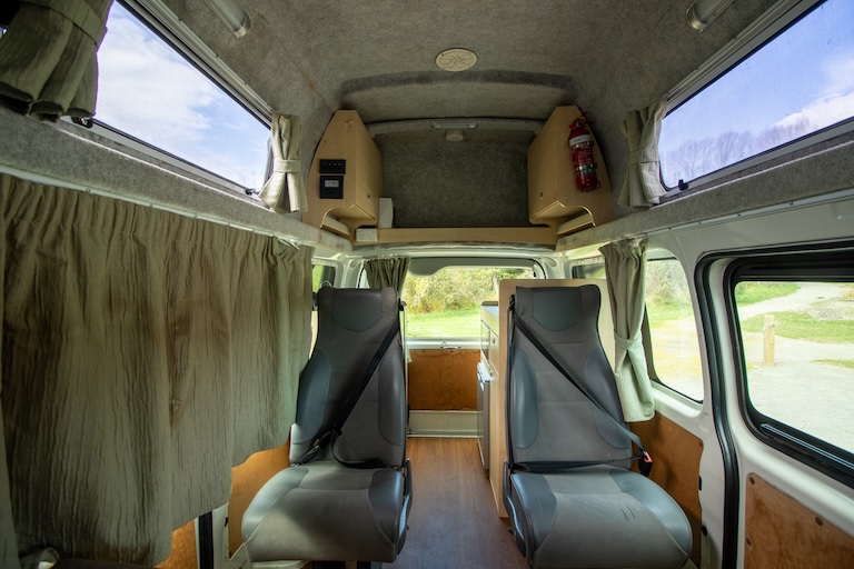 inside