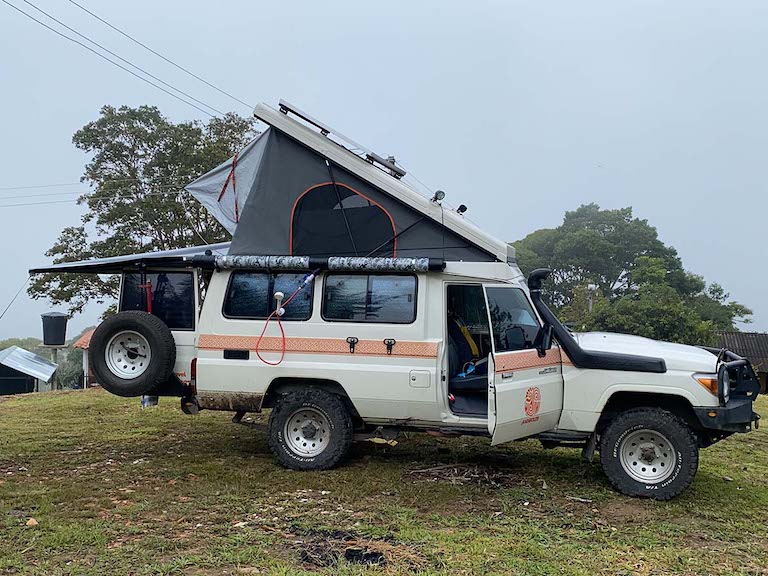 Toyota Landcruiser Rooftop Camper