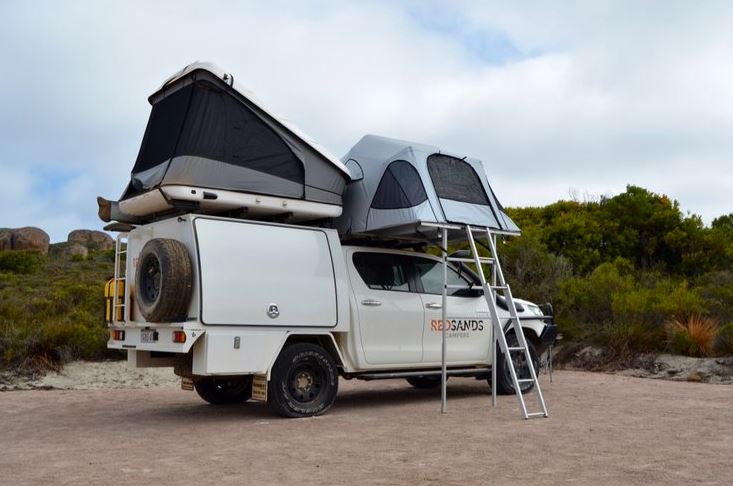 5 Person Rooftop 4WD Camper