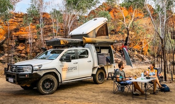 5 Person Rooftop 4WD Camper